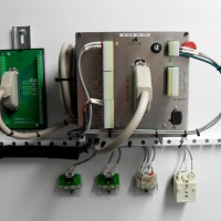 CUBE VFD Motor Controller Rear with Expansion Board