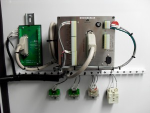 CUBE VFD Motor Controller Rear with Expansion Board