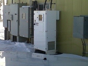 EnerDRIVE ED-4000 NEMA4 Arctic Version Installed