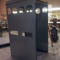 EnerPACK Enclosure Before Paint