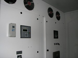 Container VFD/DOL Skid Control Room